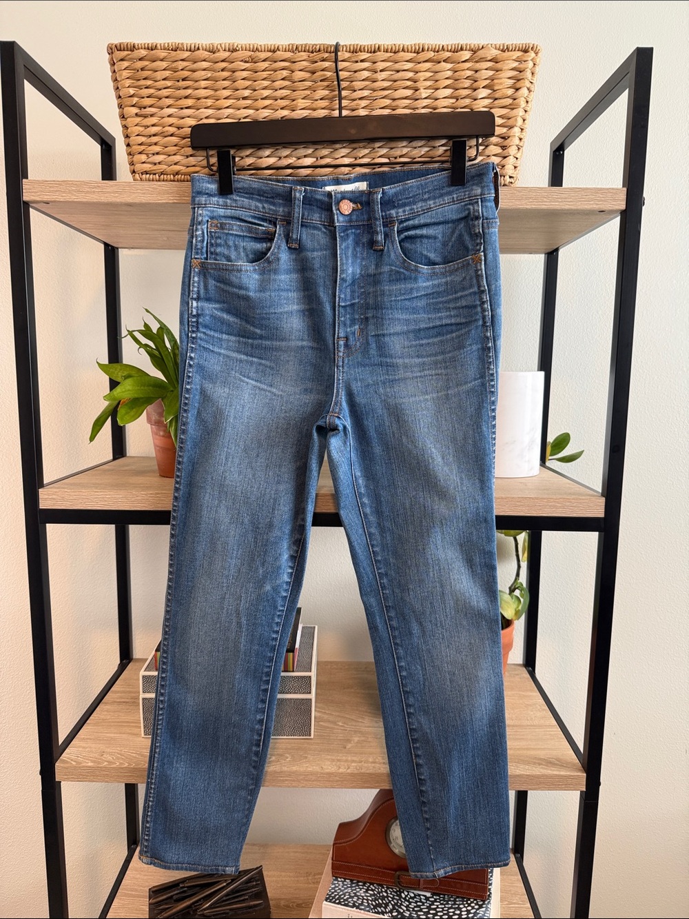 Madewell 10" High-Riser Skinny Skinny Ankle Jean, 27
